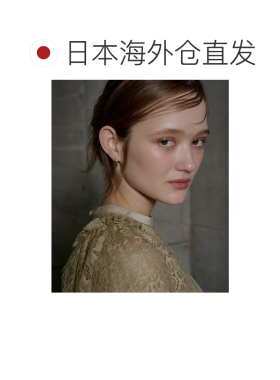 日本直邮LE'RURE 女士 双色扭纹耳钉 9542耳环耳饰【付后1h可退】