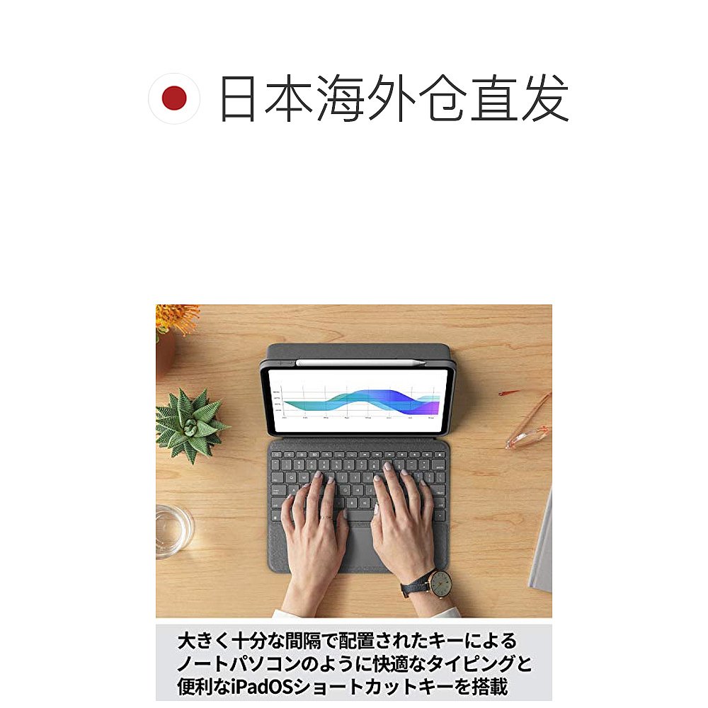 自营｜Logicool罗技键盘保护膜iPadPro11英寸键盘保护套黑保护壳 - 图1