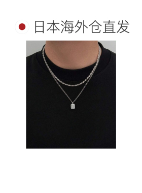 日本直邮IZU 男女同款 八角星形叠戴项链 IZUA393 【付后1h可退】