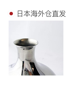 日本直邮Nagao燕三条不锈钢制艺术装饰花瓶水滴型8cm