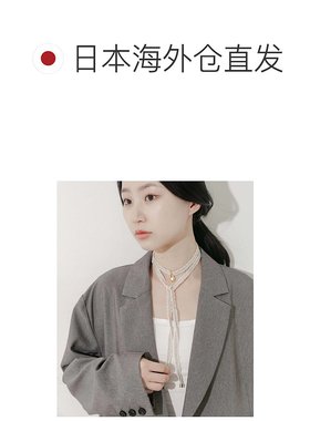 1h可退 日本直邮SMELLY 女士 金属点缀 tweed choker SMA62PF020