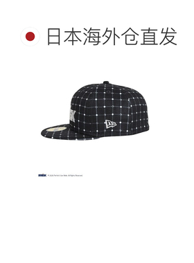 日本直邮NEW ERA 纽亦华 59FIFTY 圆点图案 黑色 帽子 14863806