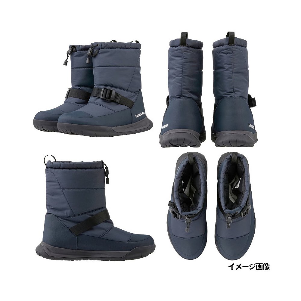 日本直邮Shimano 冬季甲板靴26.5厘米黑色FS-350X - 图0