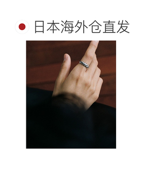 日本直邮WYM LIDNM 男女同款 扭转设计复古戒指 真鍮材质潮流配饰