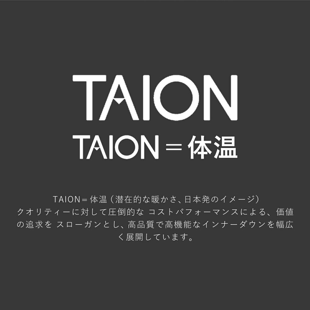 日本直邮TAION 内羽绒背心马甲外套基本圆领纽扣女士基本圆领纽扣,淘宝优惠券,粉丝福利购,淘宝优惠卷