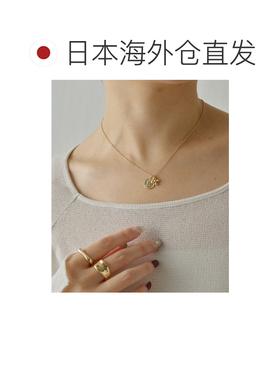 日本直邮PAPILLONNER 女士 双吊坠项链（黄铜合金【付后1h可退】