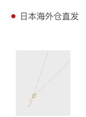 日潮跑腿COCOSHNIK 巴洛克淡水珍珠壁炉架项链 43吊坠