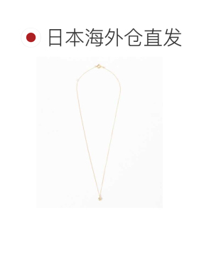 1h可退 日本直邮hirondelle et pepin 女士 K18黄金圆钻项链 6442