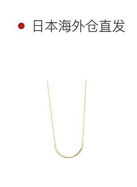 1h可退 日本直邮B:MING by BEAMS 女士 基础长项链 金属流线设计