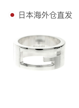 日本直邮GUCCI 中性戒指 JP14 032660-09840-8106-15 银色品牌