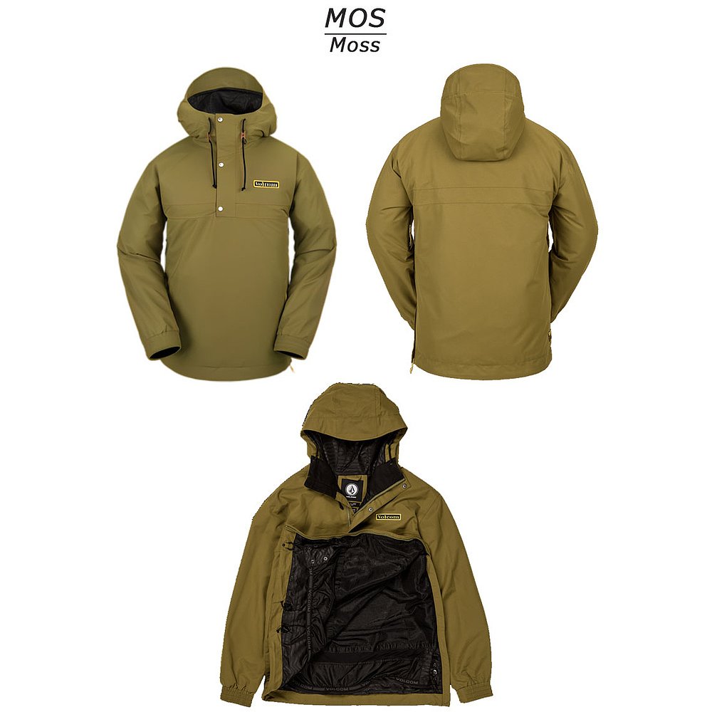 23-24 VOLCOM LONGO 套头衫男女士防水外套滑雪服 - 图2