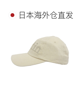 日本直邮MATIN KIM MK2600HT707V-LE 男女通用棉质水洗棒球帽 米