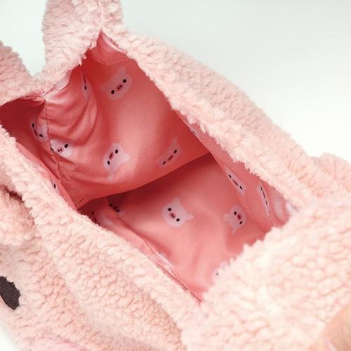 【日本直邮】Skater斯凯达迷你BOA手提袋Pompon's猪28×36×13cmZ - 图2