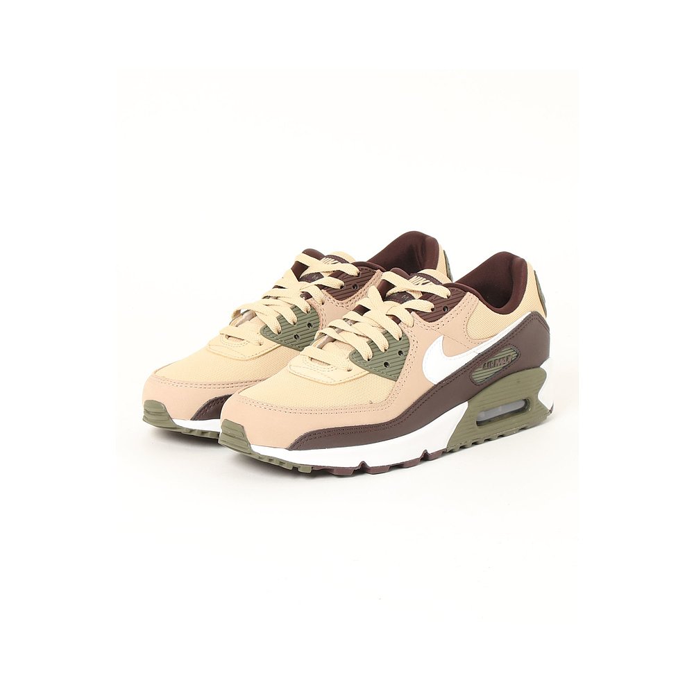 日潮跑腿NIKE耐克 AIRMAX 90 运动鞋 MFB9658 200HEMP/SMTWHT b67 - 图0