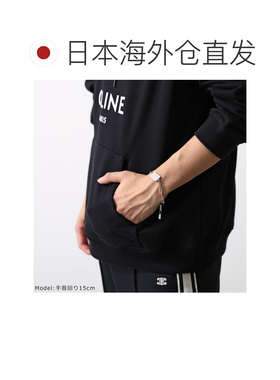 日本直邮CELINE 赛琳 Triomphe 系列男士手链 B10GM4W95.36SI 银