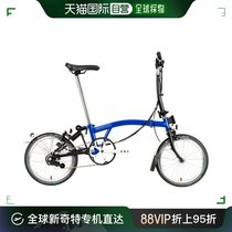 Japan direct mail BROMPTON small cloth folding bike 22 M6R CL {PICCADILLY BLU BLK