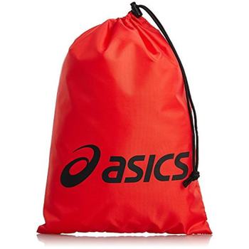 Asics drawstring bag ສີແດງ ສີດໍາ ງ່າຍດາຍ ງ່າຍດາຍ handheld versatility ຂະຫນາດນ້ອຍ