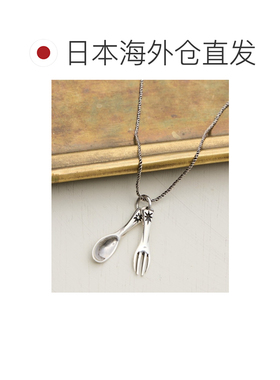 日本直邮BEARDSLEY 女士 银925餐具造型吊坠项链 BEZ1061211A0012