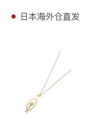 日潮跑腿COCOSHNIK 3D 水印榄尖形锁骨链项链 43