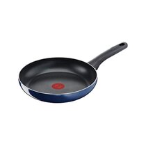 (Japan Direct Mail) T-Fal Tok not complacent with flat bottom pan 26cm royal blue titanium coating D52105