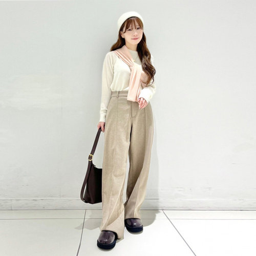 日潮跑腿UNIQLO优衣库 美利奴圆领毛衣 09 BLACK WOMEN XS 478330 - 图2