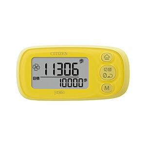 【日本直邮】citizen西铁城计步器黄色计步器TWT512-YL小巧便携