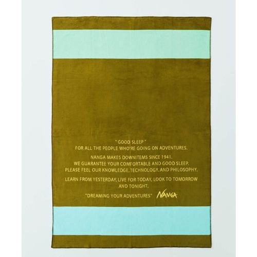日本直邮NANGA 好睡眠边框纯棉毛毯 单人款 [76500445] - 图2