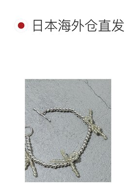 1h可退 日本直邮官方授权 SMELLY 金属珠蝴蝶结扣手链串珠