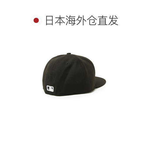 日本直邮NEW ERA 11591174 New Era 59FIFTY 棒球帽（红袜队黑白 - 图1