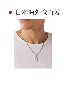 日本直邮DIESEL 柴油 配饰 男士 项链 银色 DX1342040吊坠