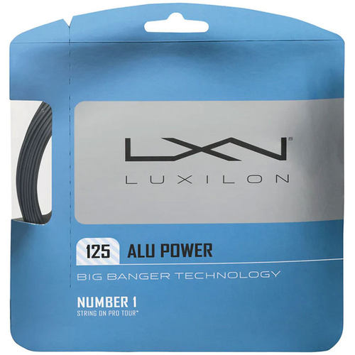 日本直邮Wilson Luxilon ALU POWER ROUGH 125 BB 网球线银色 (WR - 图0