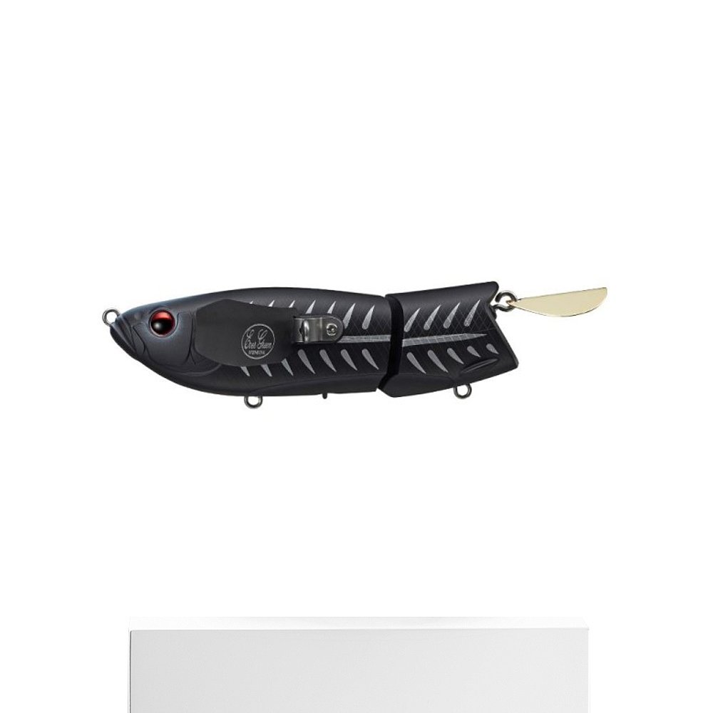 日本直邮Evergreen 鲈鱼诱饵 Otter Crawler #654 哑光黑骨 - 图3