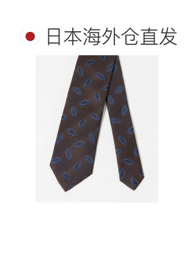 UNITED ARROWS ERRICO FORMICOLA 提花椭圆图案领【付后1h可退】