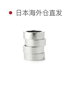 日本直邮MM6 Maison Margiela 951 叠层数字戒指 银色 女士 sm7uq