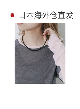 1h可退 日本直邮SMELLY 女士 外科钢黑色珠链项链 SM261302241027