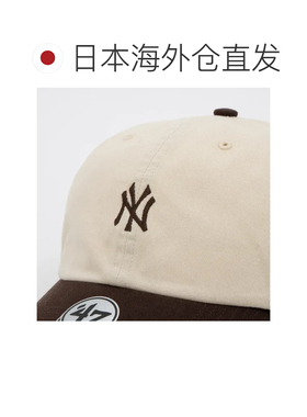 日本直邮NEW ERA 扬基队自然棕色迷你标志软顶棒球帽帽子