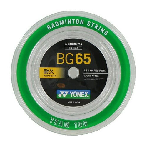 日本直邮YONEX MICRON65 BG65-1 100米 Team 100 羽毛球拍线卷 - 图2