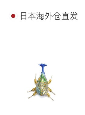 日本直邮九谷烧甲虫 九谷泻湖 / Taka Satoshi 陈设品 泡桐盒带展