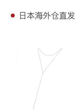 1h可退 日本直邮studio CLIP 女士 不锈钢双层Y型项链 627006