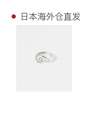 日本直邮XOLO 男士 双环设计银925戒指 CU262101200454