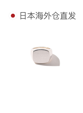 1h可退 日本直邮BEAMS 男士925纯银方形戒指 简洁大气设计 男性魅