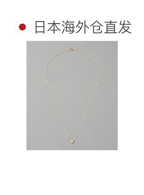 日本直邮ete 女士 K10黄金钻石层叠风雏菊项链 761886