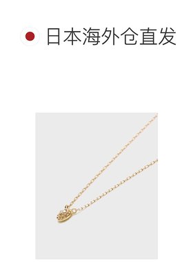 1h可退 日本直邮NOJESS 女士K10 太阳设计钻石项链 30243116034