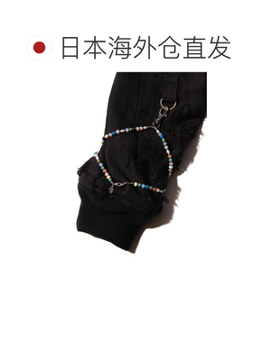 日本直邮glamb男女同款吹珠链式手链/腰链 2WAY多戴法珍珠彩珠装