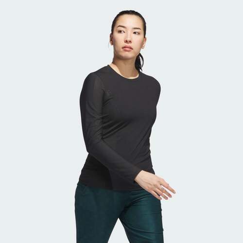 日本直邮adidas 高尔夫阿尔蒂梅特365巡回赛工程款女士长袖修身T[ - 图2