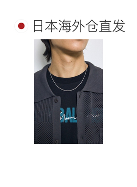 日本直邮AZUL BY MOUSSY 男士 扭纹链条项链 251JSC564451