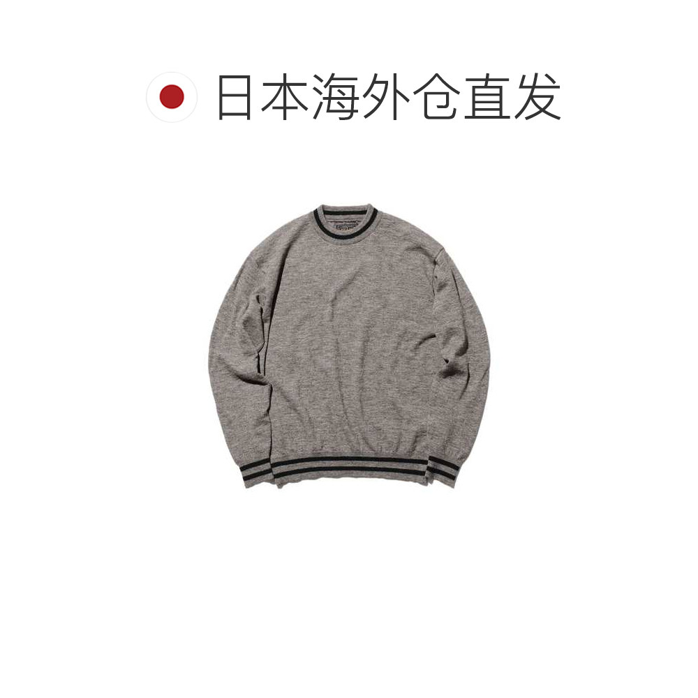 1h可退 日本直邮BEAMS PLUS男装宽松版型羊驼毛14G圆领针织衫 半,淘宝优惠券,粉丝福利购,淘宝优惠卷