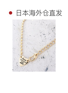 1h可退 日本直邮THE SHOP TK 女士 爱心刻印项链 不对称链条设计