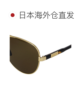 日本直邮GUCCI 古驰护目时尚男士太阳镜户外配饰偏光墨镜GG1163S
