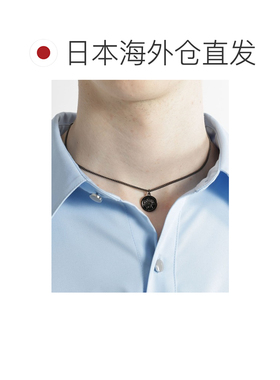 日本直邮HARE 男士 原创玫瑰浮雕金币项链 adjustable链长 653160